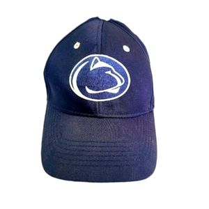 Penn State Nitany Lions Navy Blue Baseball Hat Velcro Back